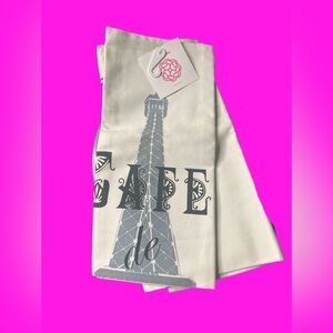 Cafe Paris Tea Towels NWT